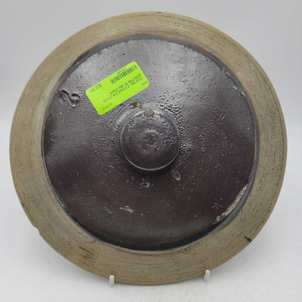 No. 2 Crock Lid (YVO) (212)