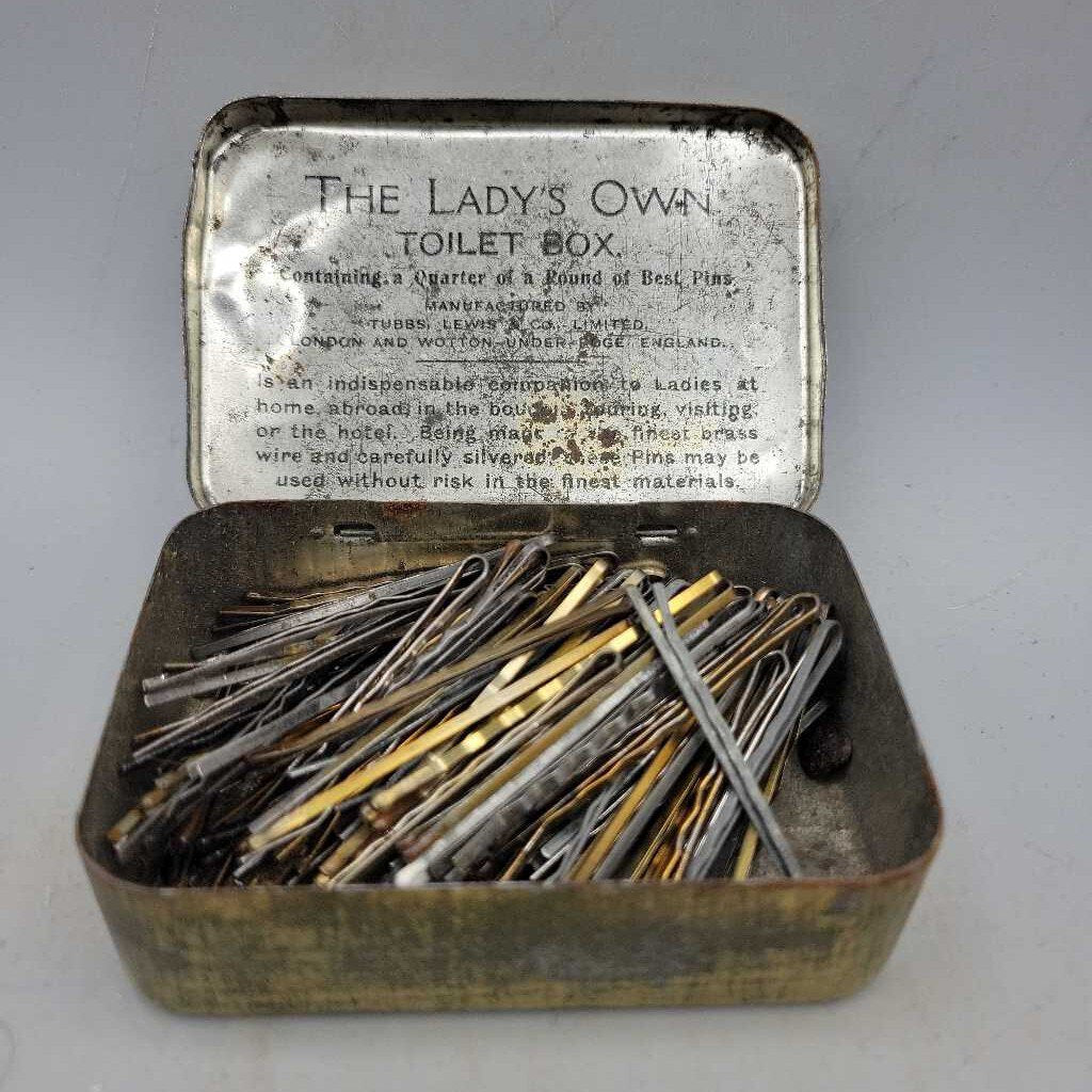 The Lady's Own Toilet Pin Box (DR)