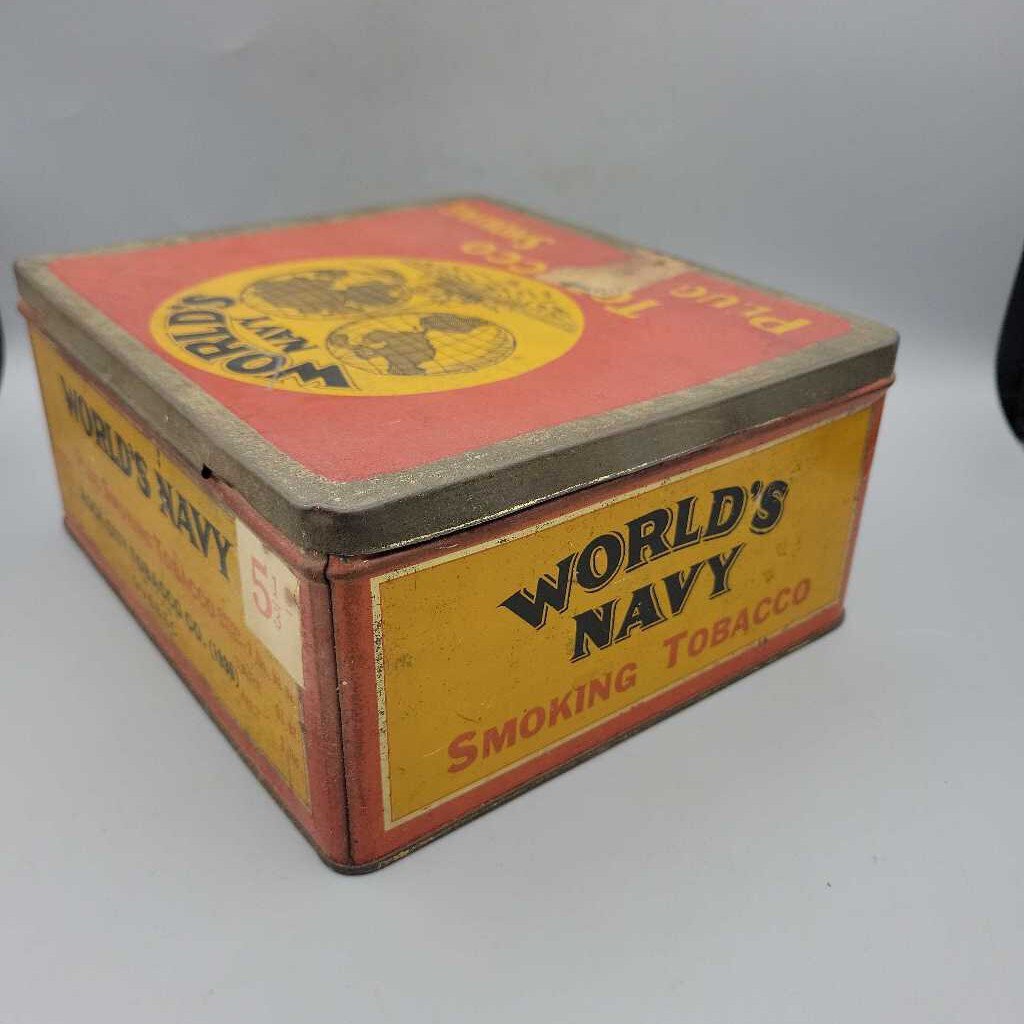 World's Navy Tobacco Tin (Jef)