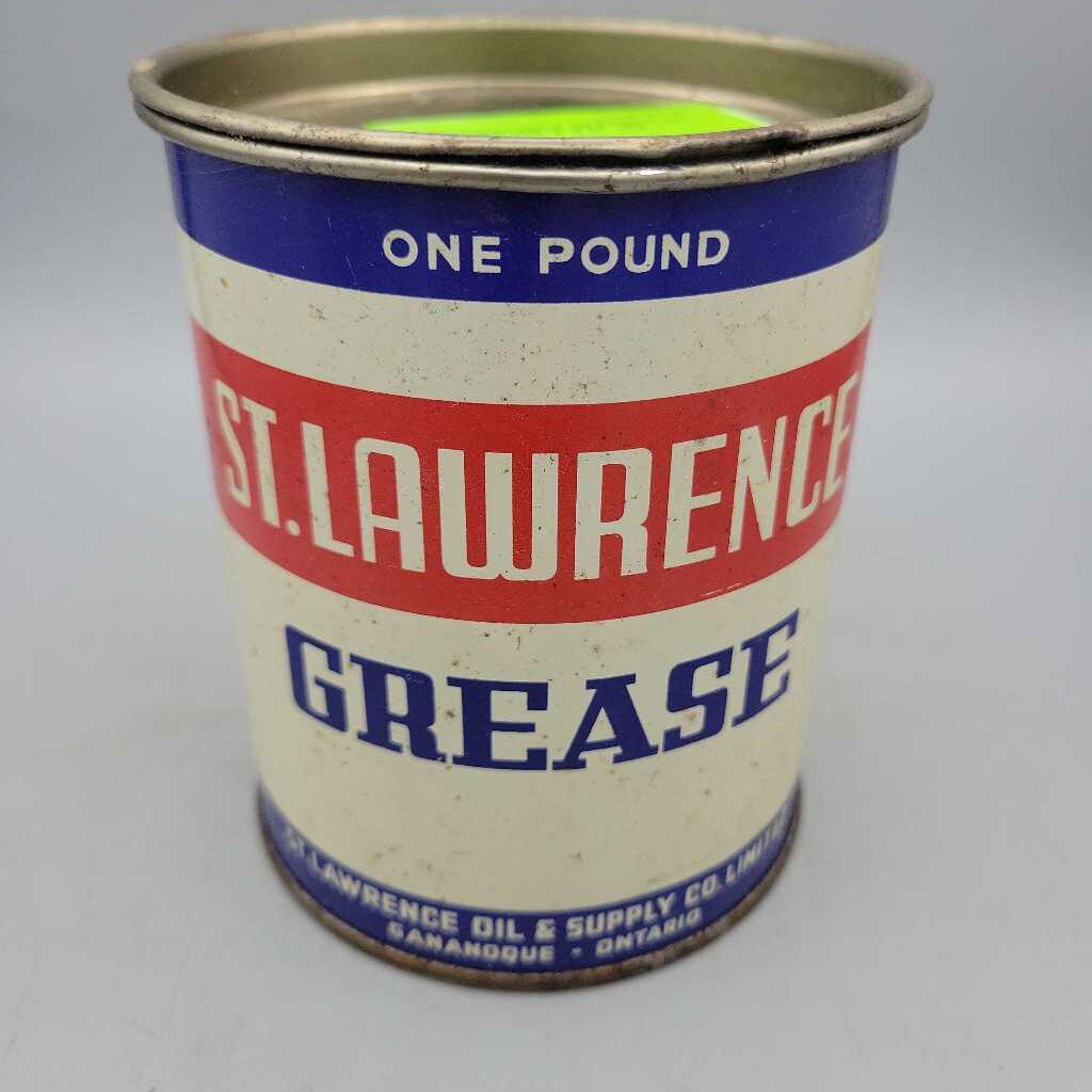 St Lawrence Grease Can (DR)