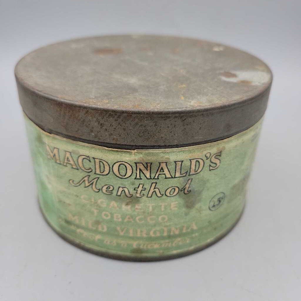 W.C. Macdonald Tobacco tin Rare (Jef)