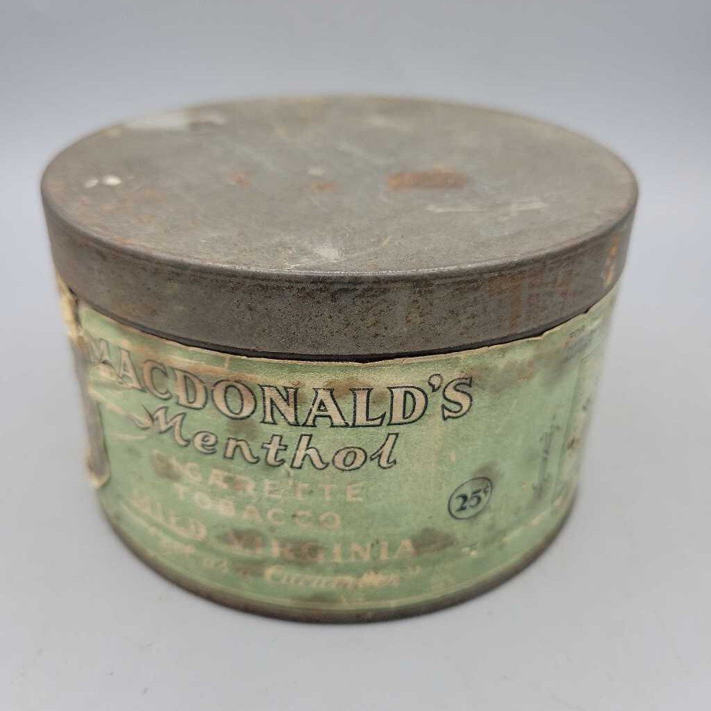 W.C. Macdonald Tobacco tin Rare (Jef)