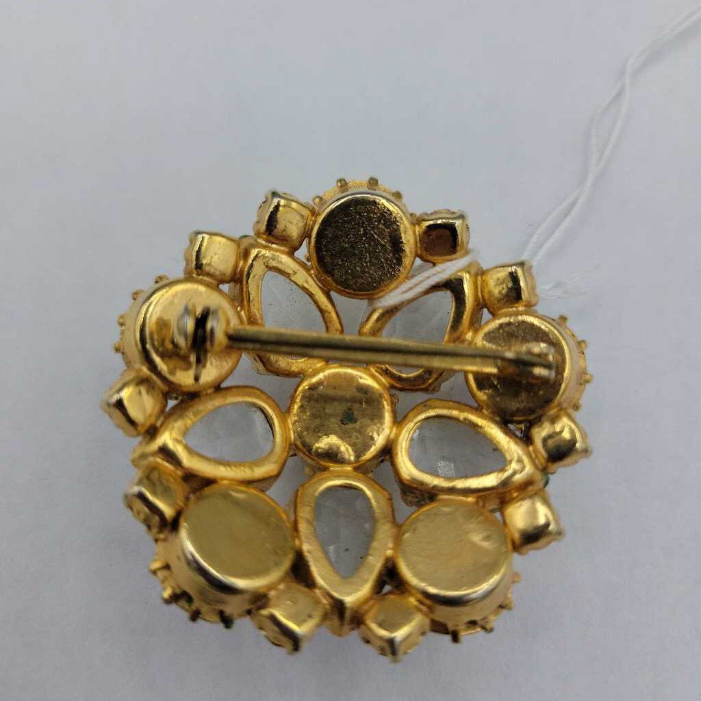 Vintage AB Rhinestone Brooch - VT Vintage AB Rhinestone Brooch - VT