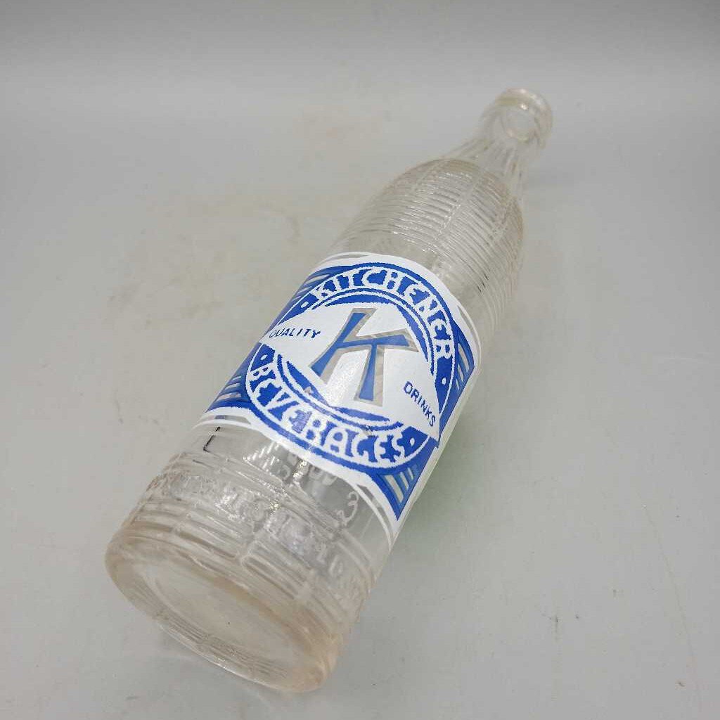 Kitchener Beverages Soda Pop Bottle (Jef)