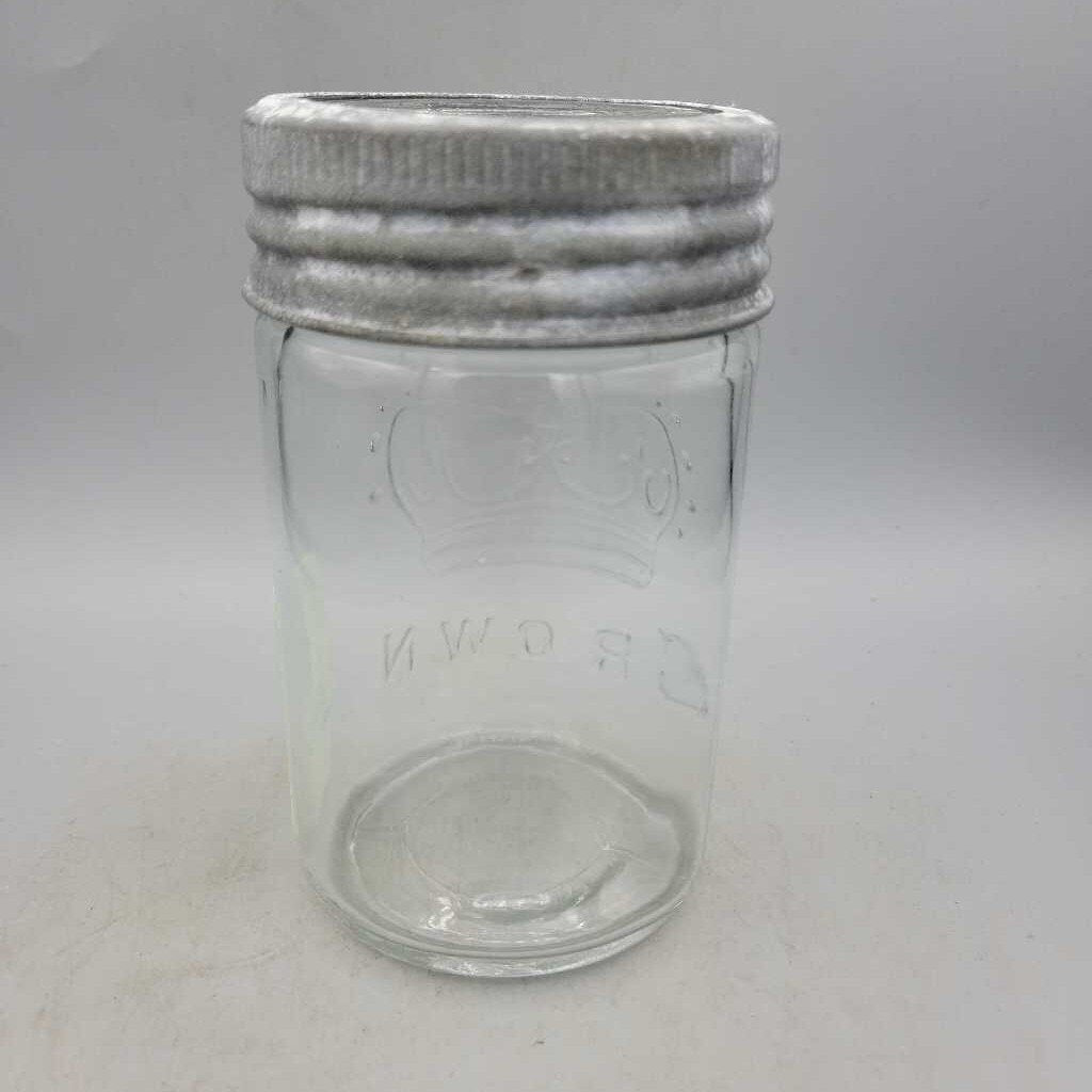 Crown Pint Sealer Canning Jar (JAS)