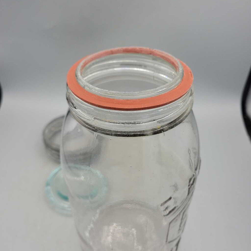 Erie Quart Fruit Jar (Jef)