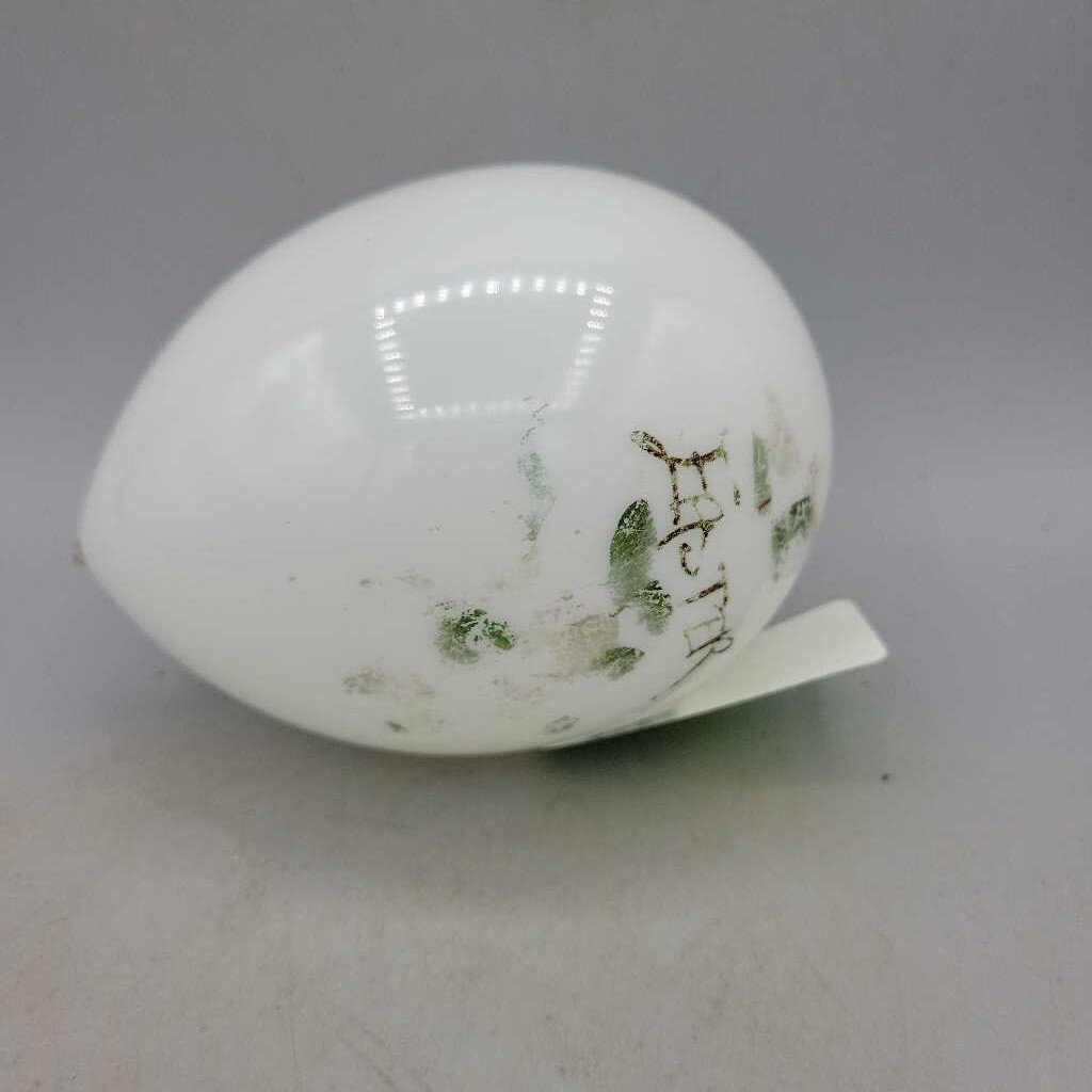 Antique Blown Glass Egg Easter (JH49)