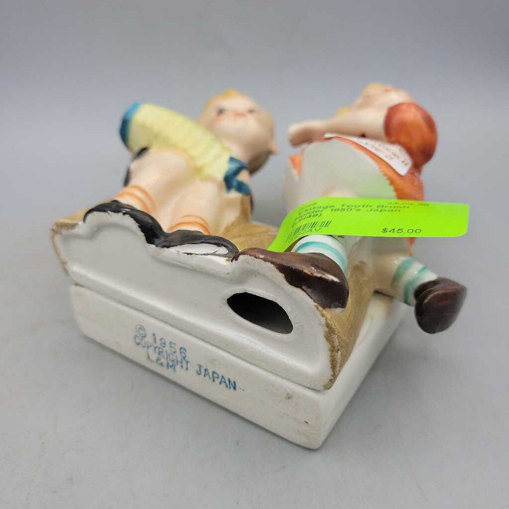 Vintage Tooth Brush Holder 1950's Japan (JH49)