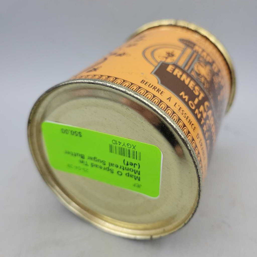 Map O Spread Tin Montreal Sugar Butter (Jef)