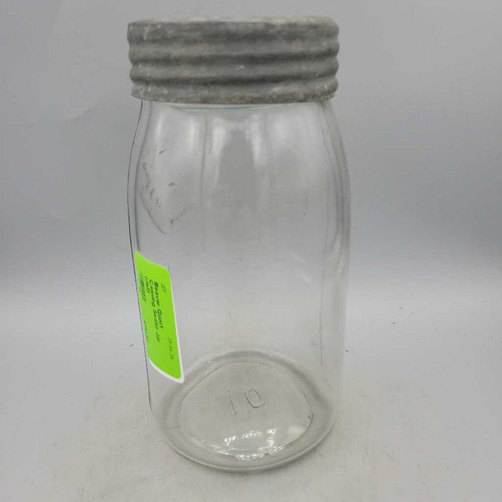 Beaver Quart Canning Sealer Jar (Jef)