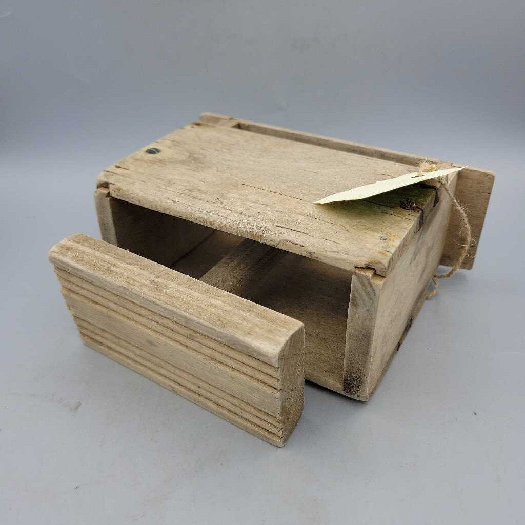 Antique Wooden Butter Press (TRE)