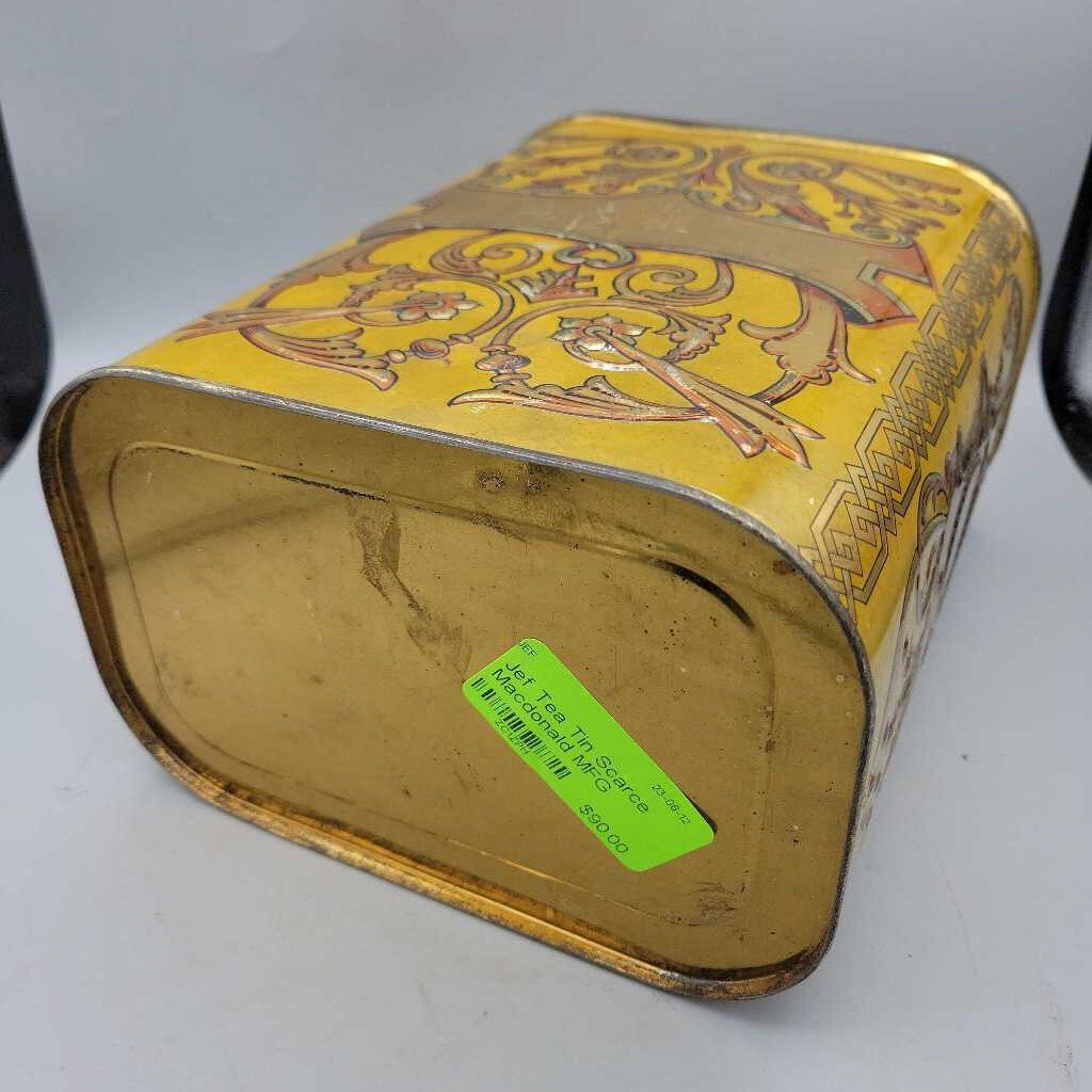 Tea Tin Scarce Macdonald MFG Toronto (Jef)
