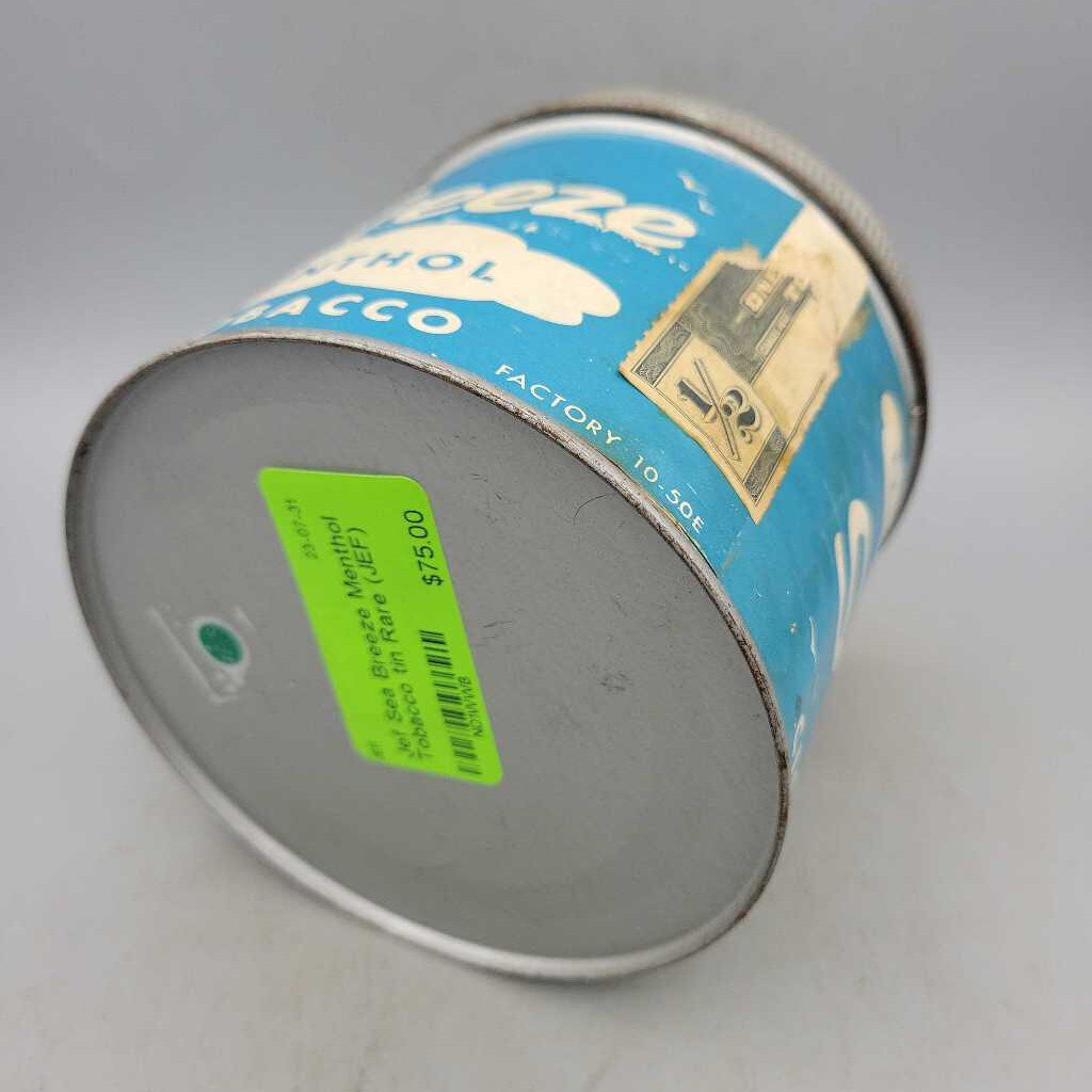 Sea Breeze Menthol Tobacco tin Rare (JEF)