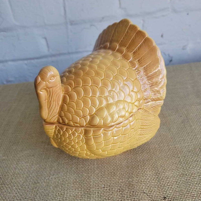 Turkey Ceramic Dish with Lid (OH)