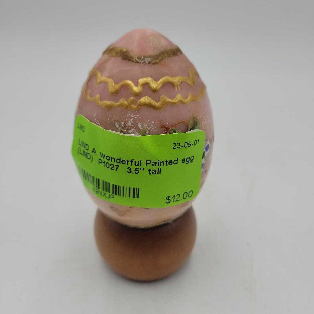 A wonderful Painted egg (LIND) P1027