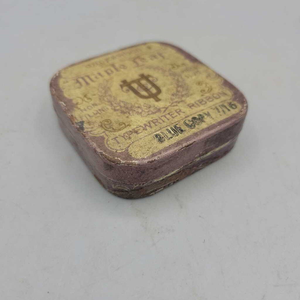 Maple Leaf Underwood Typewriter Ribbon Tin (JAS)