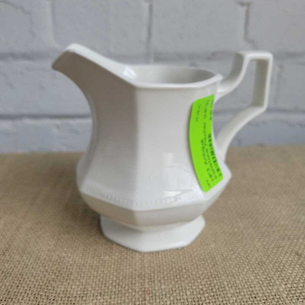 Antique Ironstone Pitcher (HF3)