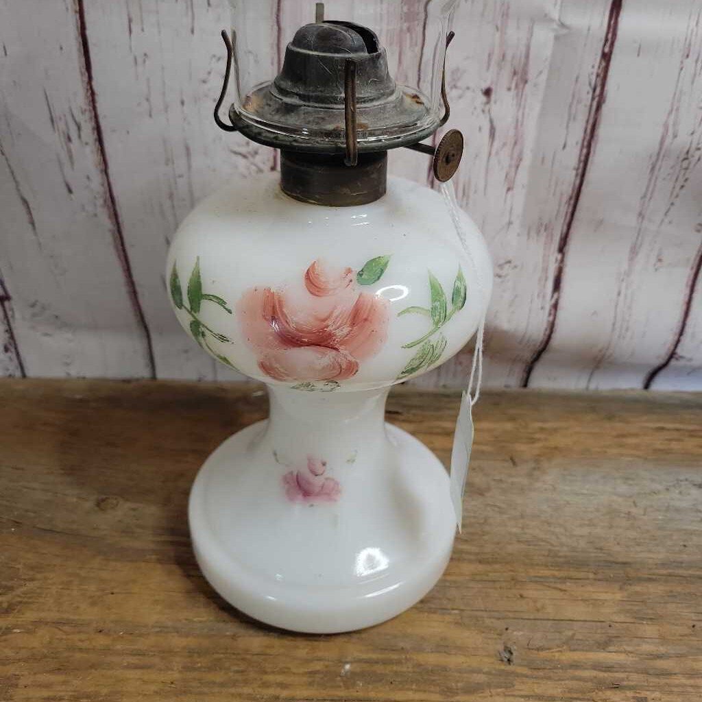 Antique Milk Glass Lamp (RHA)