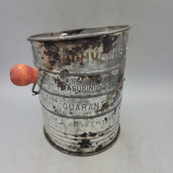 Vintage Bakeware Bromwells Flour sifter (JAS)