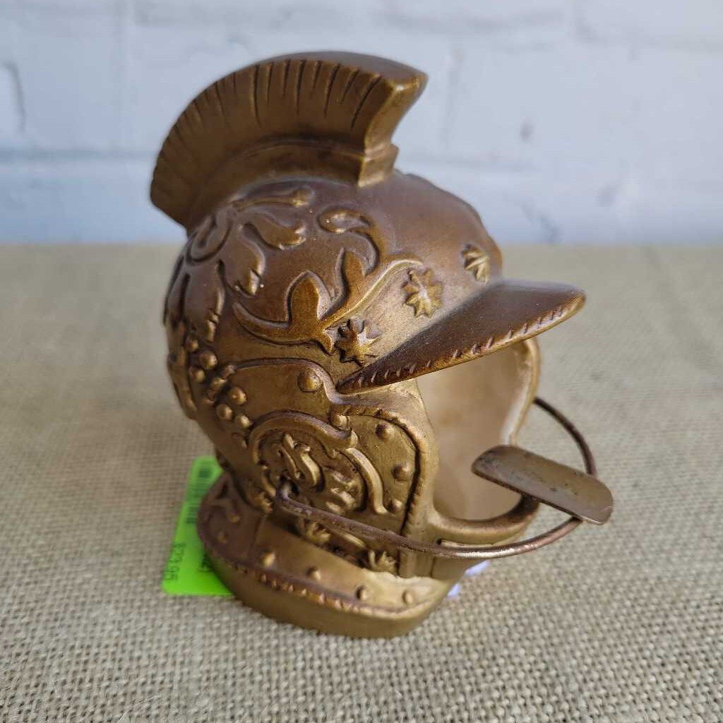 Vintage Ceramic Helmet Ashtray (M2) 1965