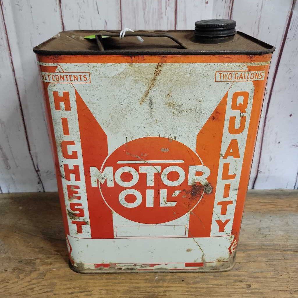 Highest Quality 2 gallon Motor oil can (LOR) 1323