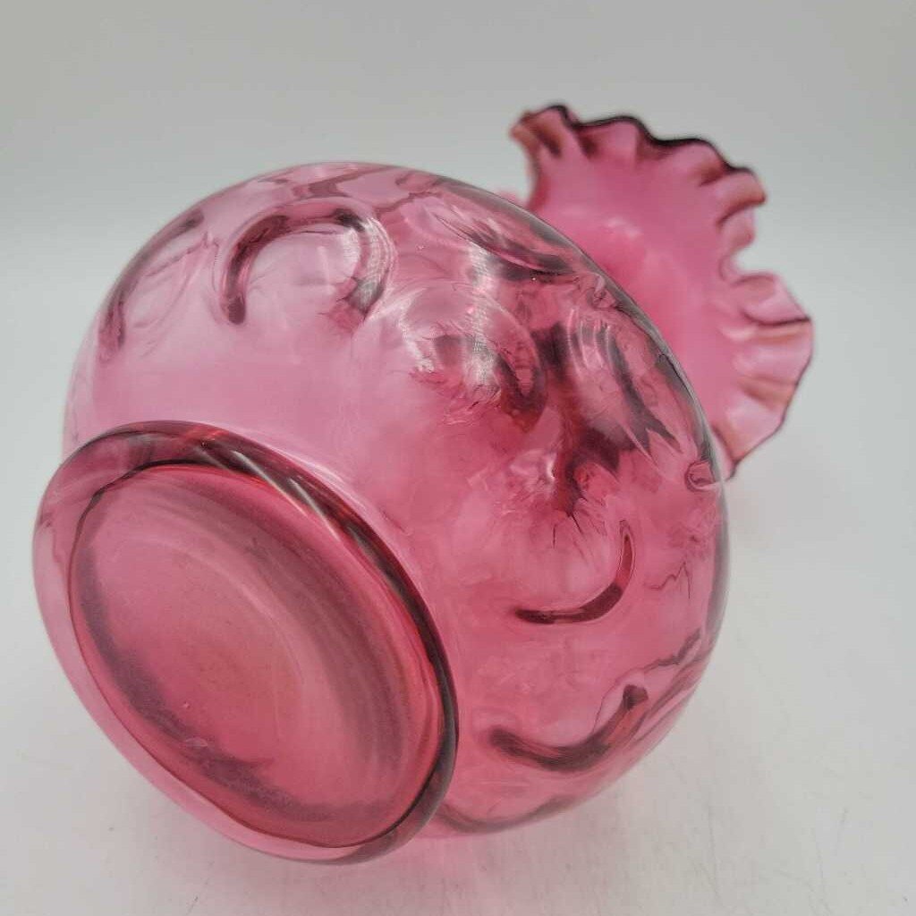 Cranberry Glass Vase S2004 (SC)