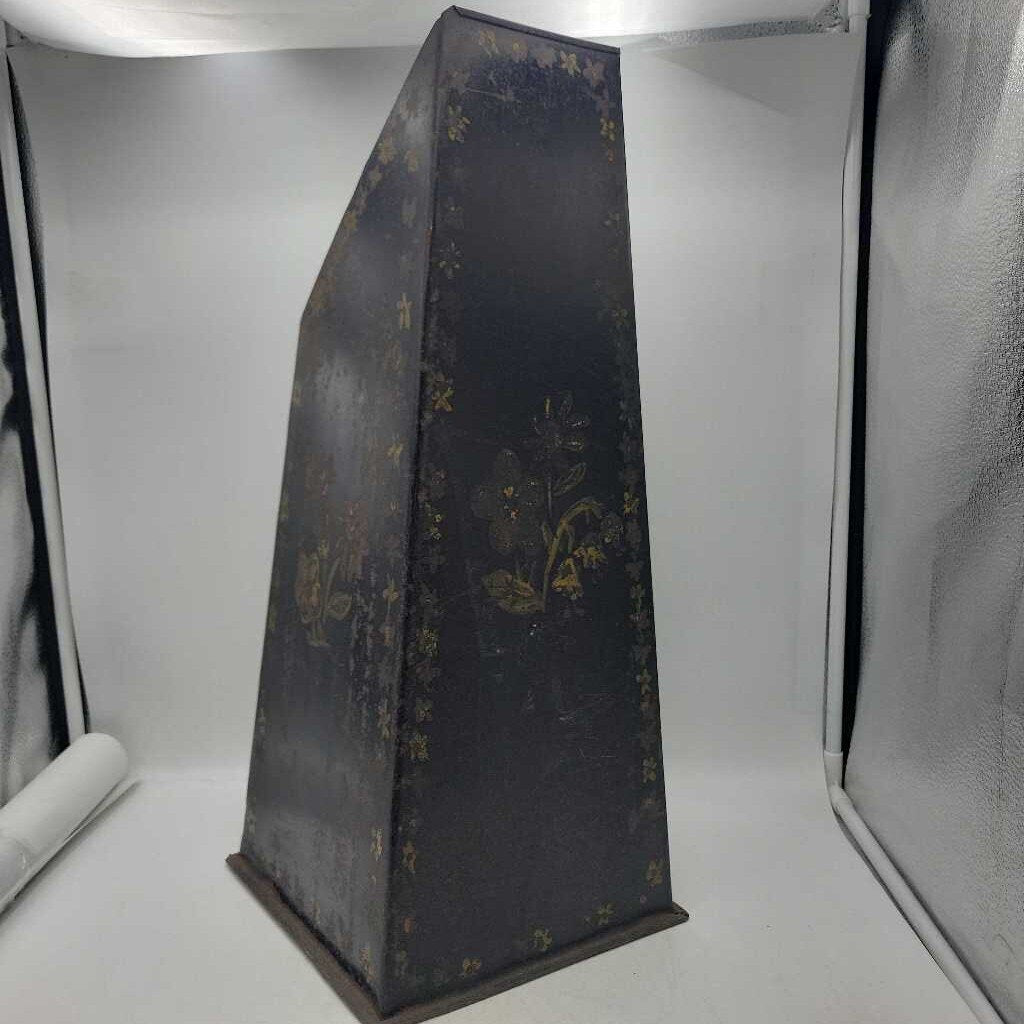 Antique Tole Painted Coal Scuttle 21"H (SC) S2020