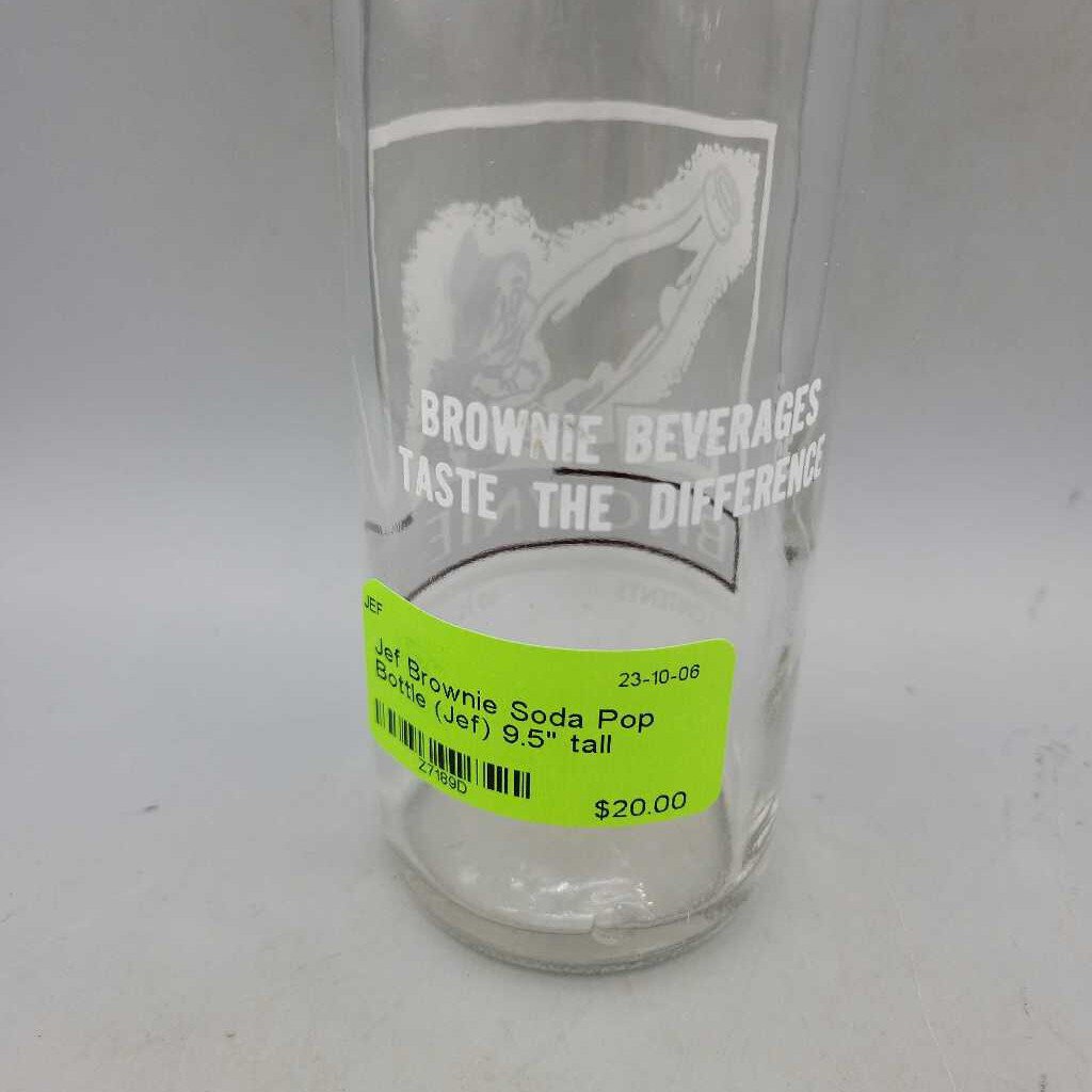 Brownie Soda Pop Bottle (Jef)