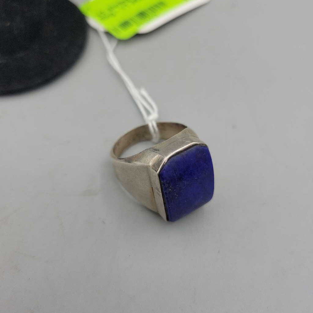 Sterling & Lapis Lazuli Ring - VT #8266