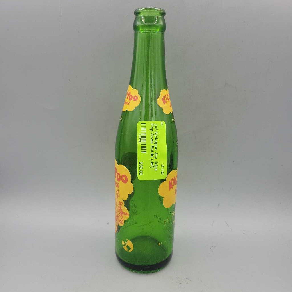 Kickapoo Joy Juice Pop Soda Bottle (Jef)