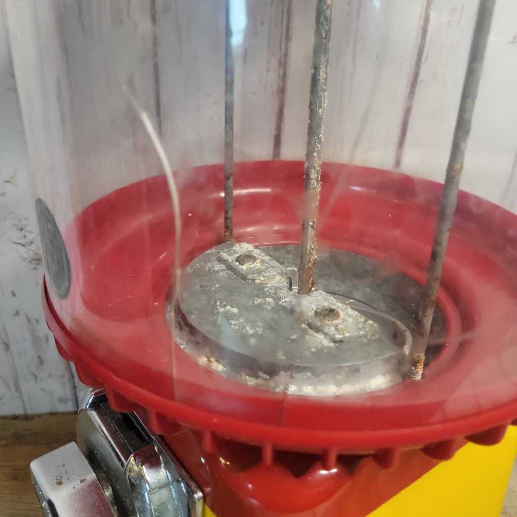 Beaver plastic Gumball Candy Machine No Key (JFH)