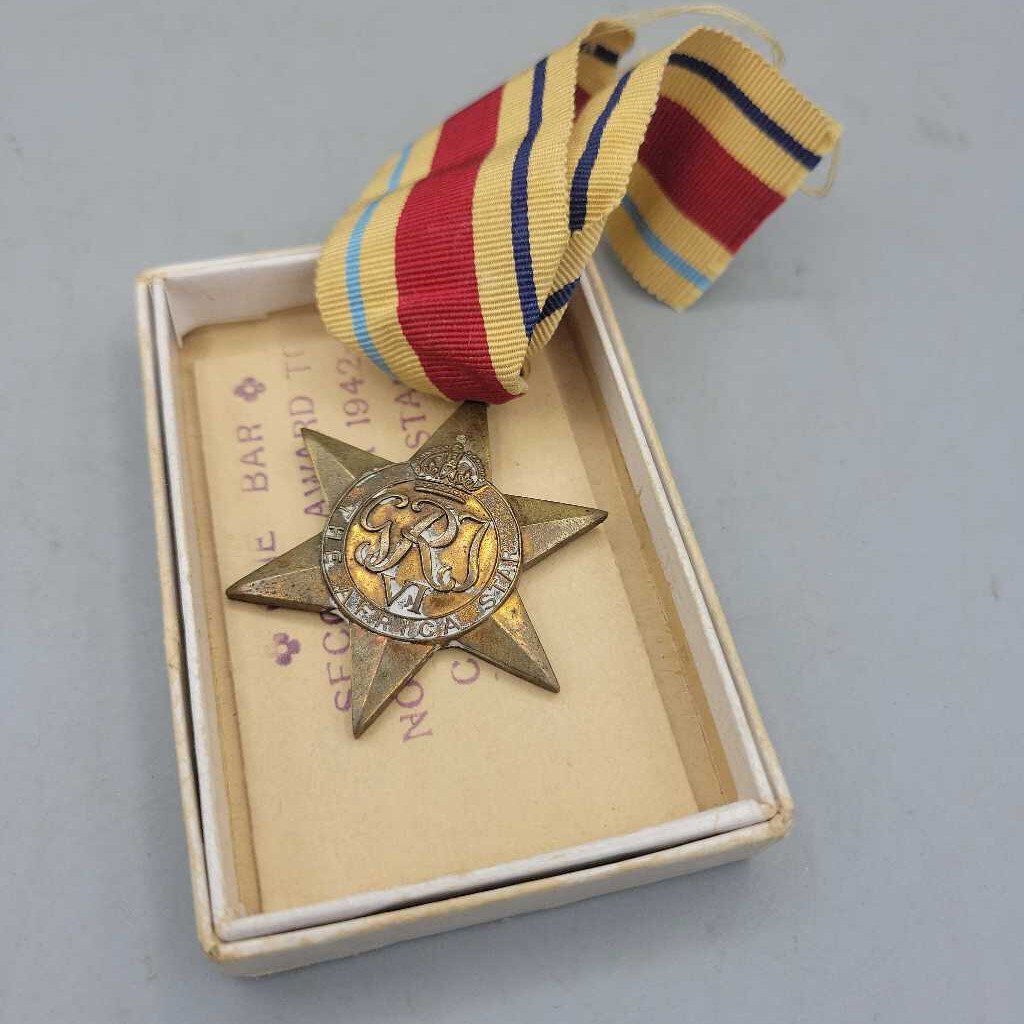 WW2 African Star Medal (JL) war memorabilia