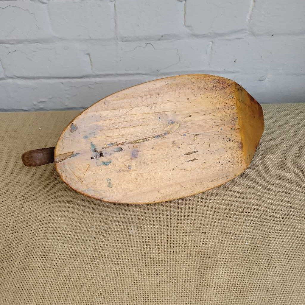 Wooden Duck Decoy (#1413)