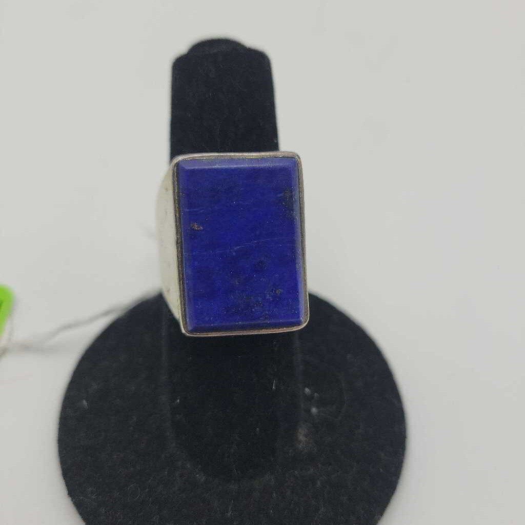 Sterling & Lapis Lazuli Ring - VT #8360 (VT)