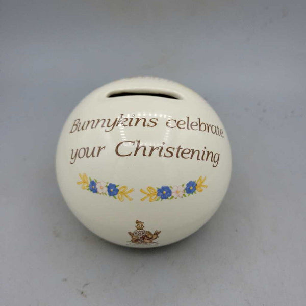 Bunnykin Christening Bank (YVO) (311)