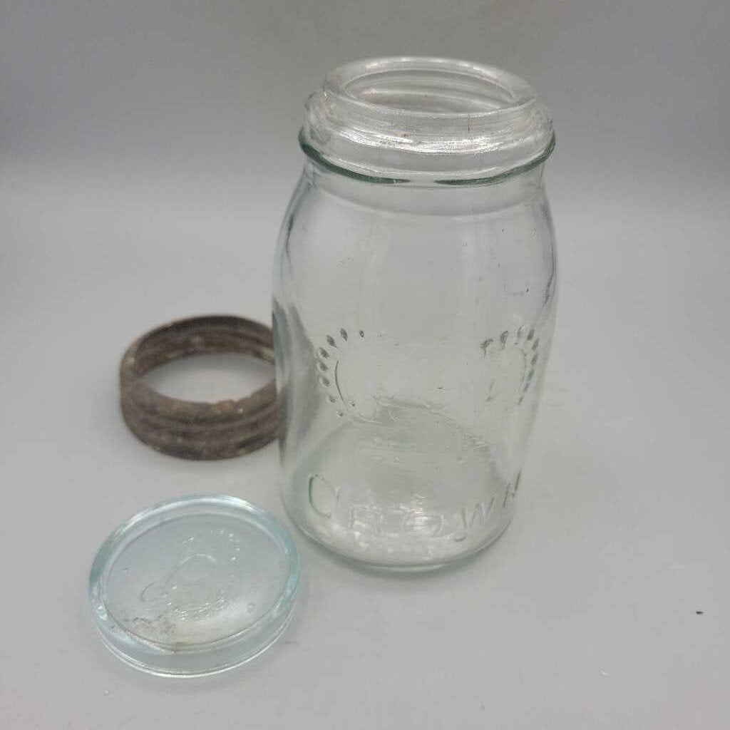 Midget Crown Pint Jar (JEF)