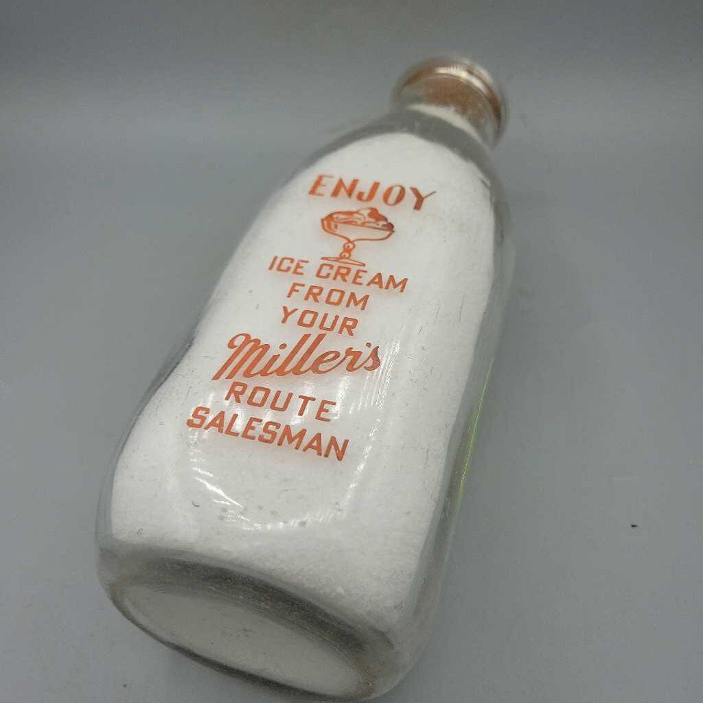 Miller Milk Bottle Quart (jEF)