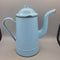 135 Blue Enamel Coffee Pot (SS)