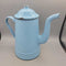 135 Blue Enamel Coffee Pot (SS)