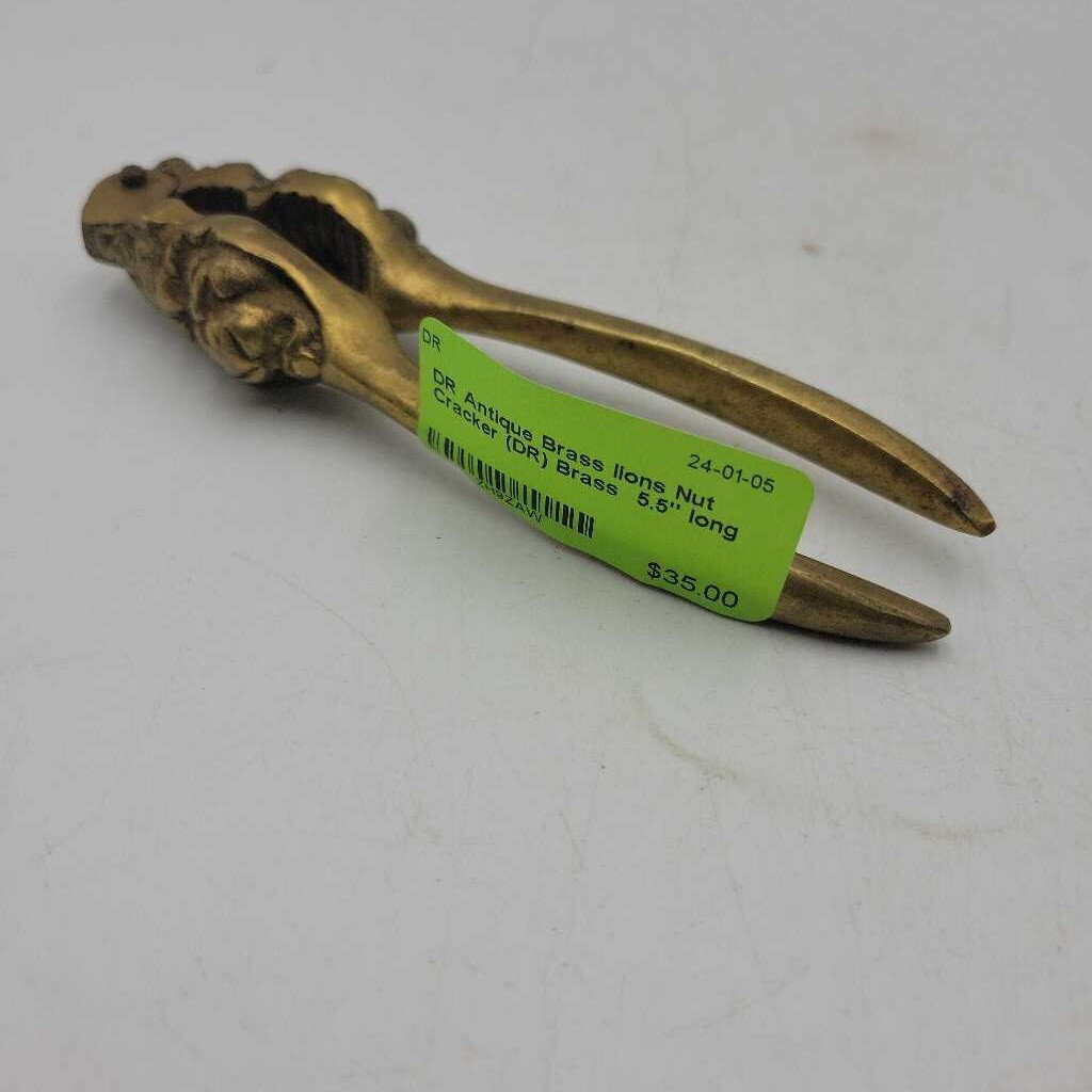 Antique Brass lions Nut Cracker (DR)