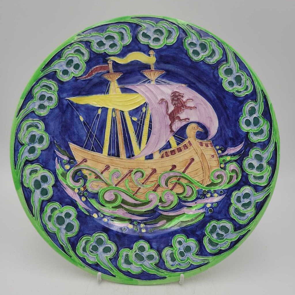 Maling Pottery Plate (JL)