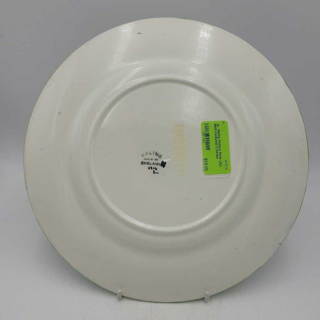 Maling Pottery Plate (JL)