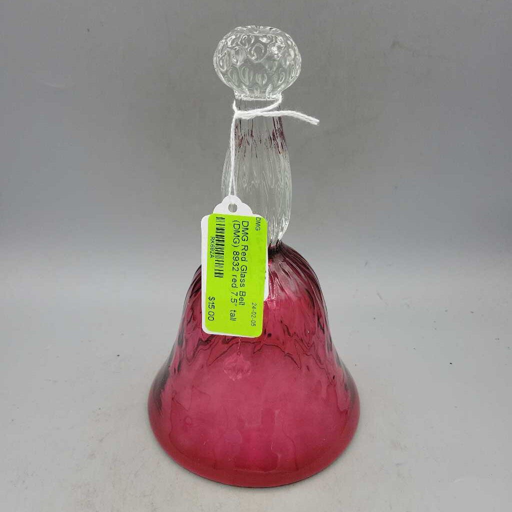 Red Glass Bell (DMG) 8932 Red Glass Bell (DMG) 8932
