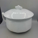 Ironstone Pot w/Lid (YVO) (402)