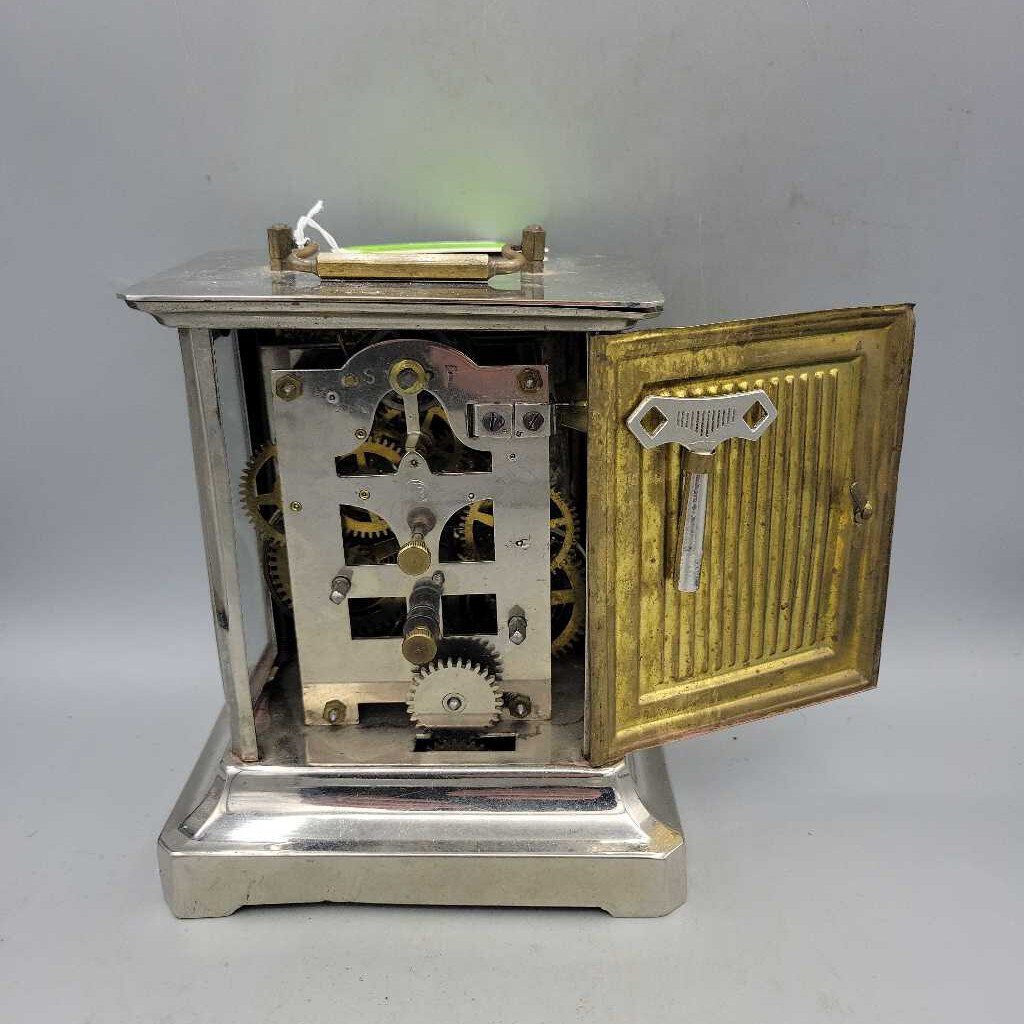 Antique Musical Alarm Carriage Clock (JL)