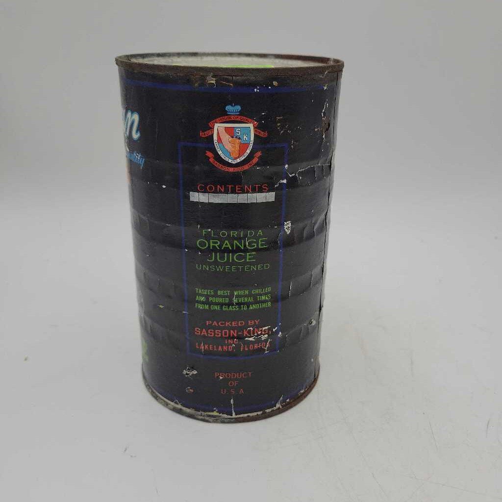 Lady Jean Tin Orange Juice Tin (DR)