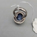 Sterling Sapphire Ring -