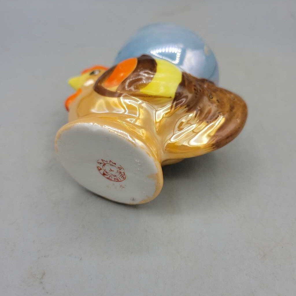 Vintage Rooster Lustrer Egg Cup (JH49)