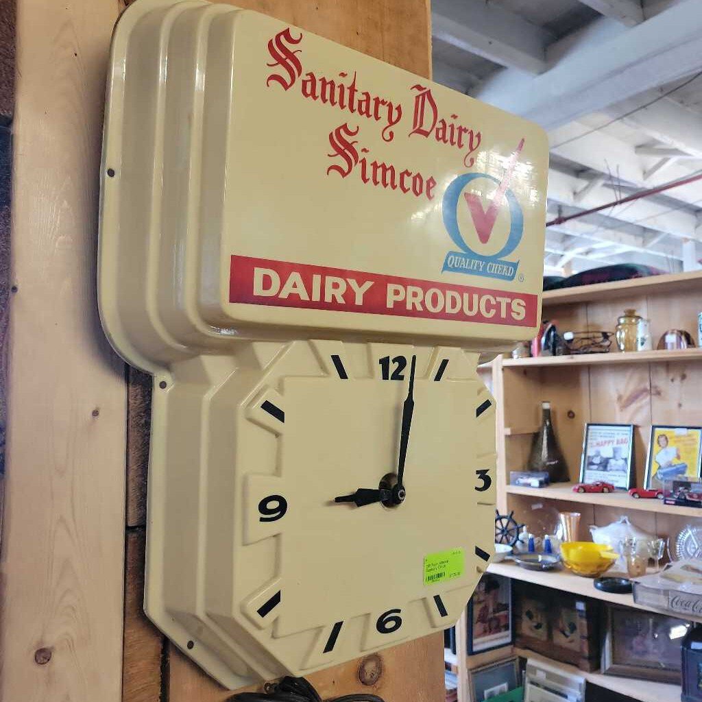 Rare Simcoe Sanitary Clock