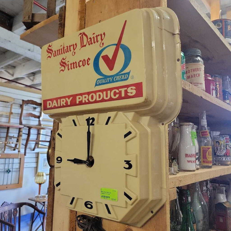 Rare Simcoe Sanitary Clock